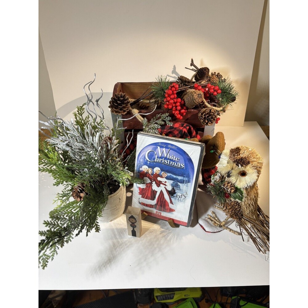 Classy Christmas Starter Kit, including garland, centerpiece, DVD, Cat's Meow